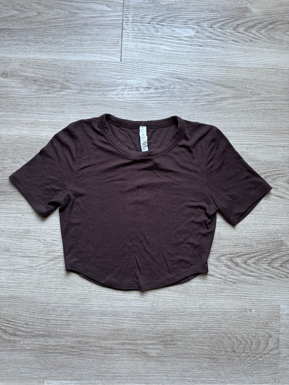 Lululemon Hold Tight Cropped Shirt